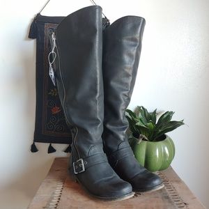 Carlos Santanna Tall Motorcycle Boots